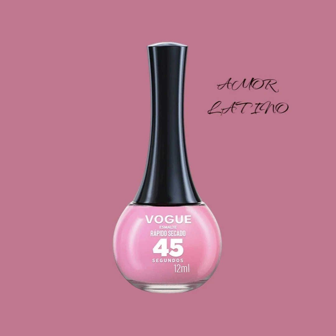 vogue esmalte secado rapido amor latino