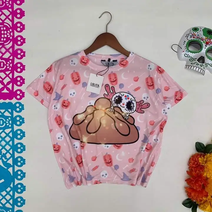 CROPTOP PAN DE MUERTO 