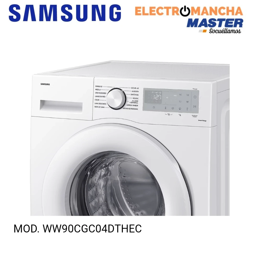 LAVADORA SAMSUNG MOD. WW90CGC04DTHEC 9 KILOS A 2