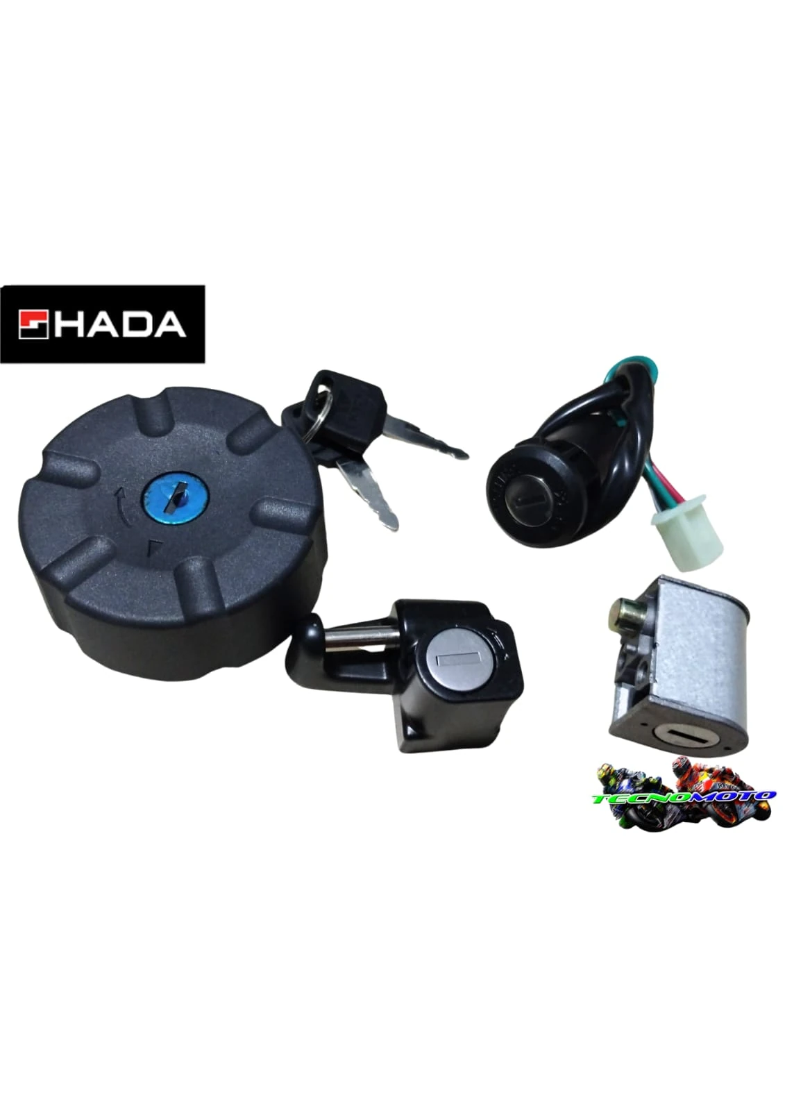 KIT CERRADURA ZANELLA 200 ZTT [HADA] -48005