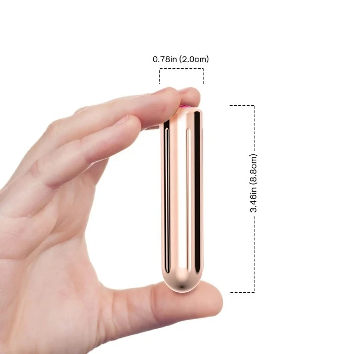 Gold Rechargeable Bullet Vibrator 3