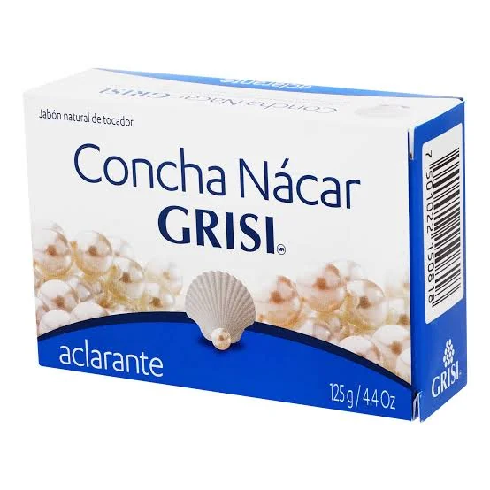 Jabon grisi de concha nacar