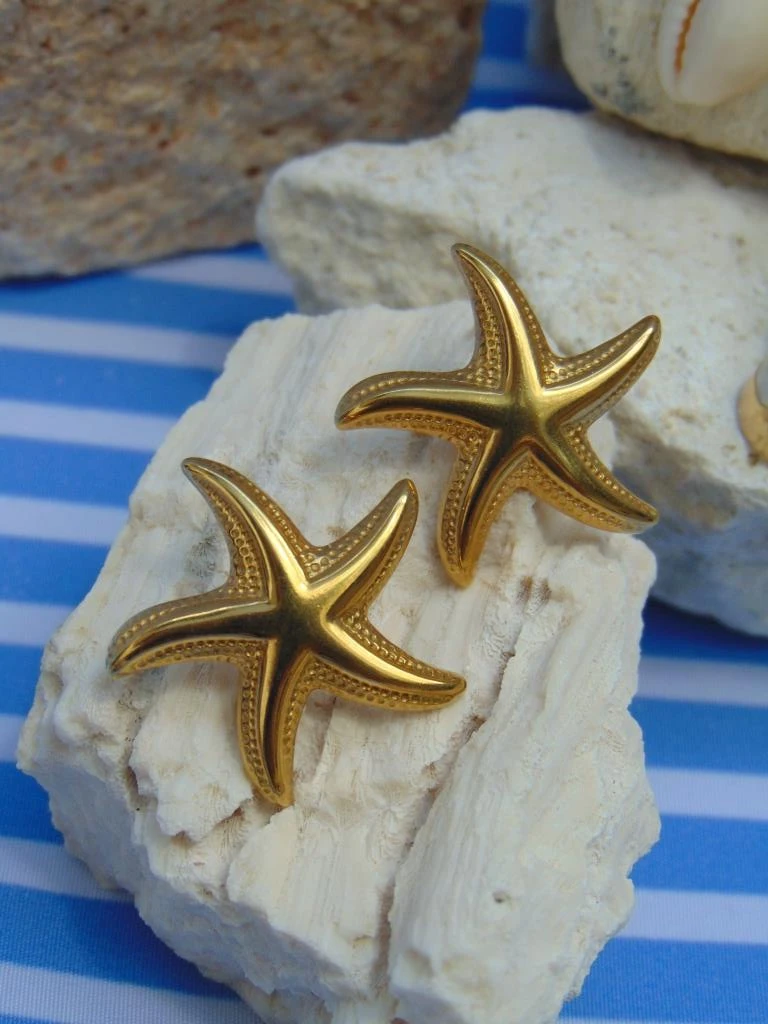 JUEGO ACERO DOR MAXI ESTRELLAS CONCHAS 9