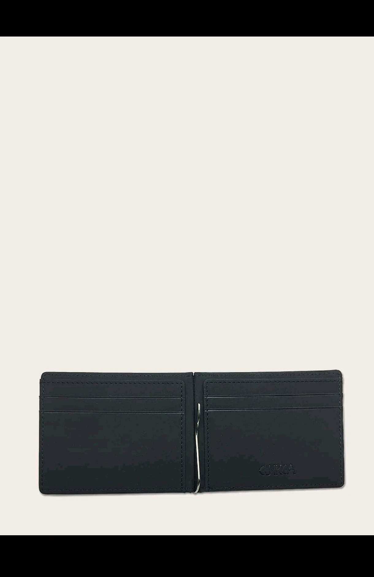 Billetera Minimalista Slim con Clip Metálico - Tarjetero de Poliuretano 100% Texturizado Premium 5
