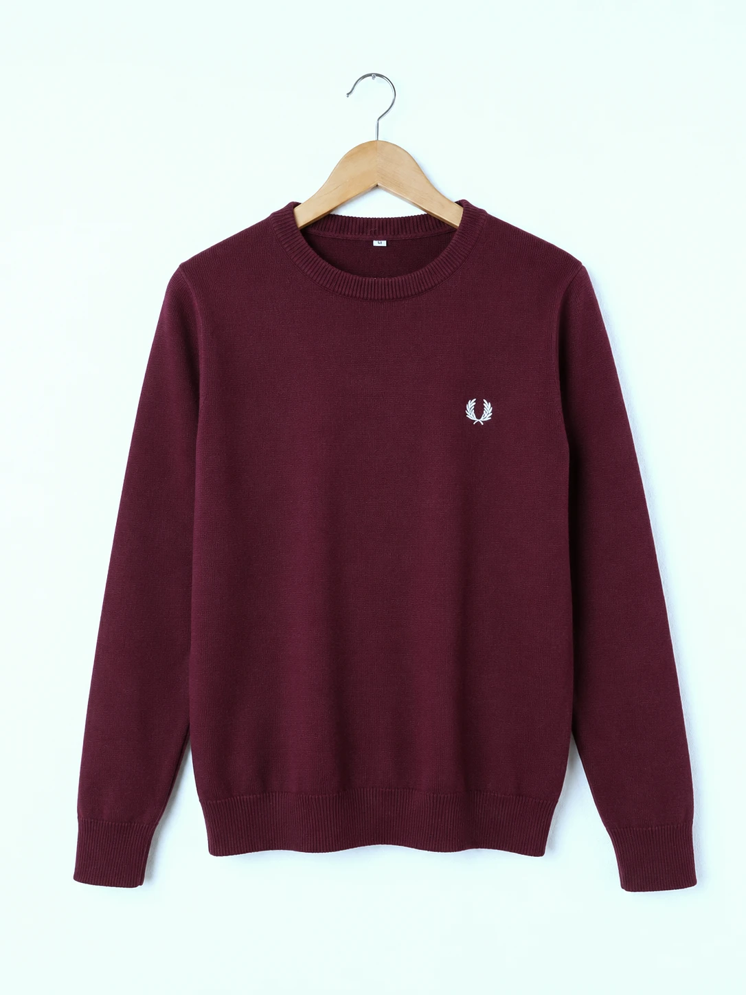 Jersey tejido vino tinto 