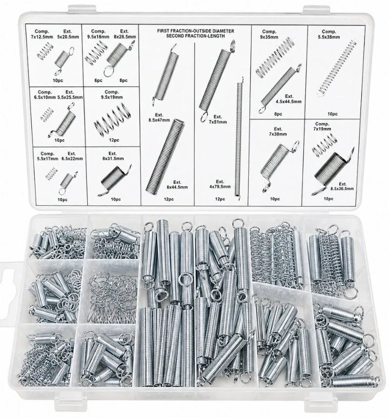 KIT DE 200 RESORTES UNIVERSALES 2