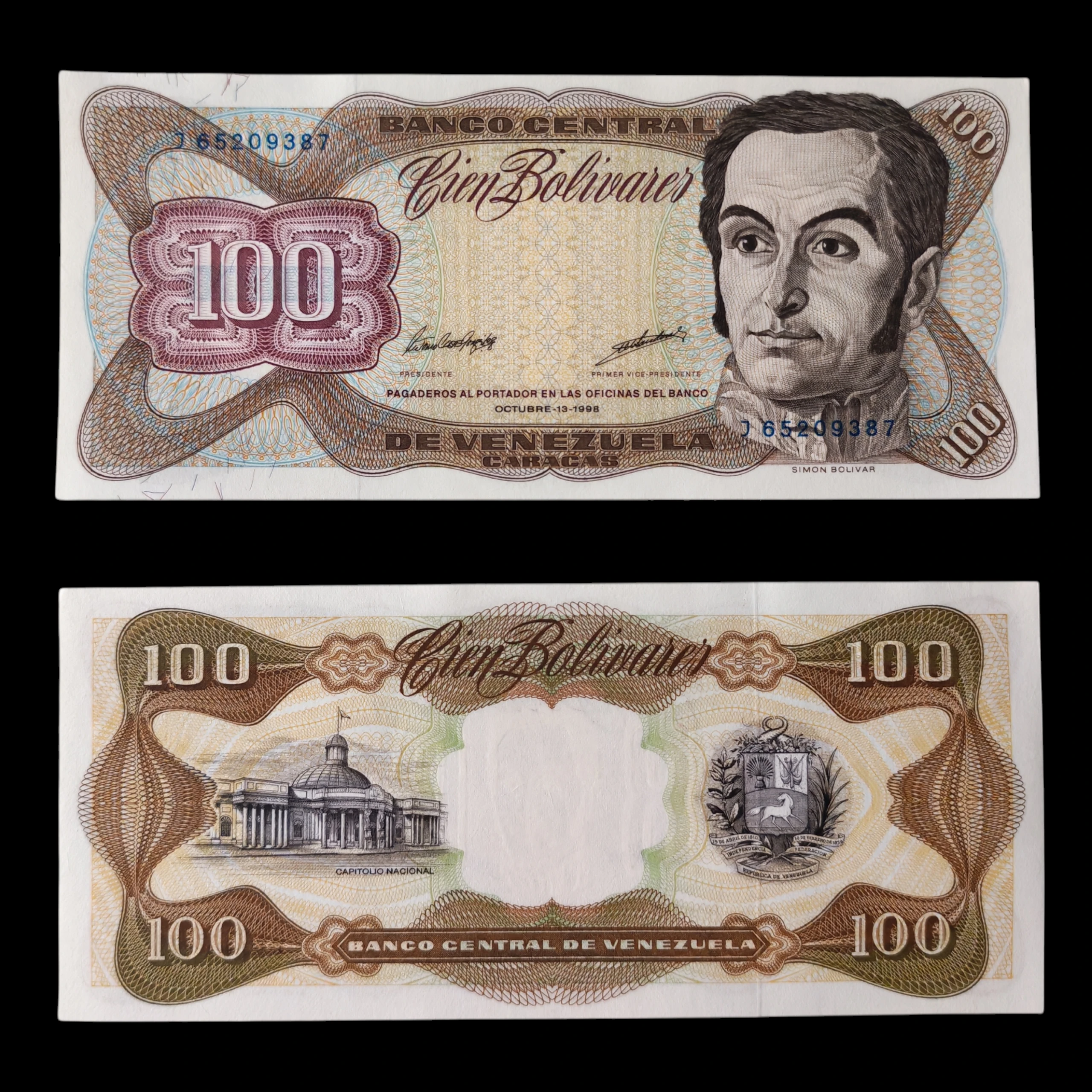 ° Venezuela 100 Bolívares, UNC