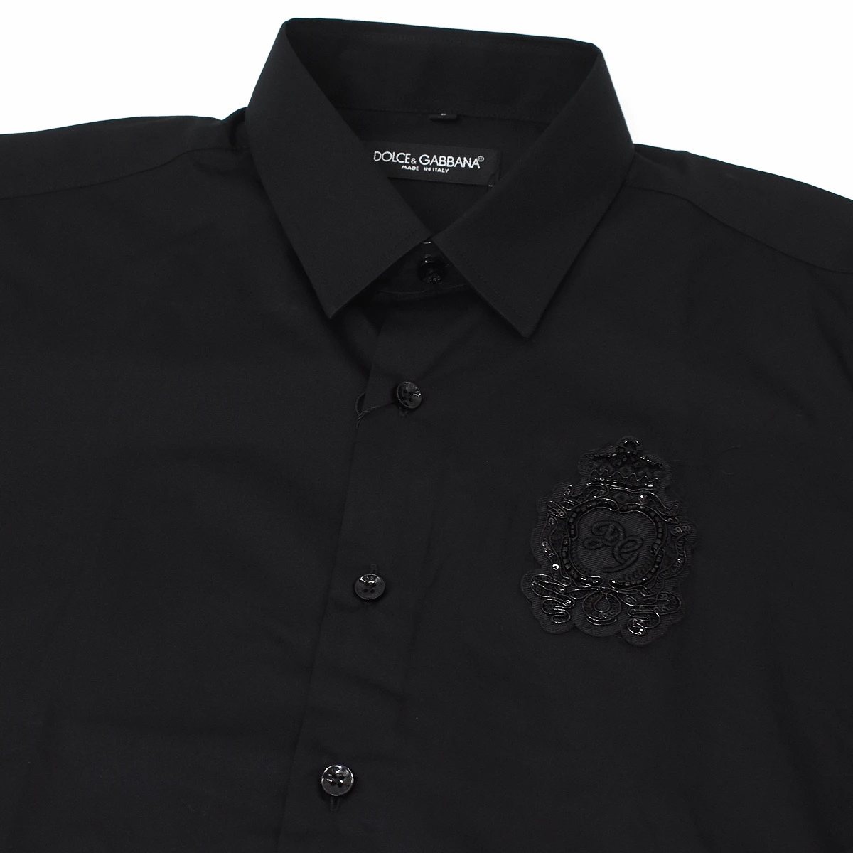 Camisa Manga Larga Dolce & Gabanna negra 4
