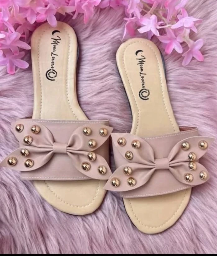Mod.1043 Mayoreo Sandalia Dama Nude Moño 
