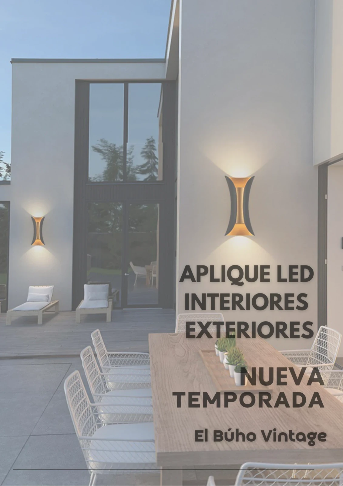 Aplique Led Doble 6w y 10w 