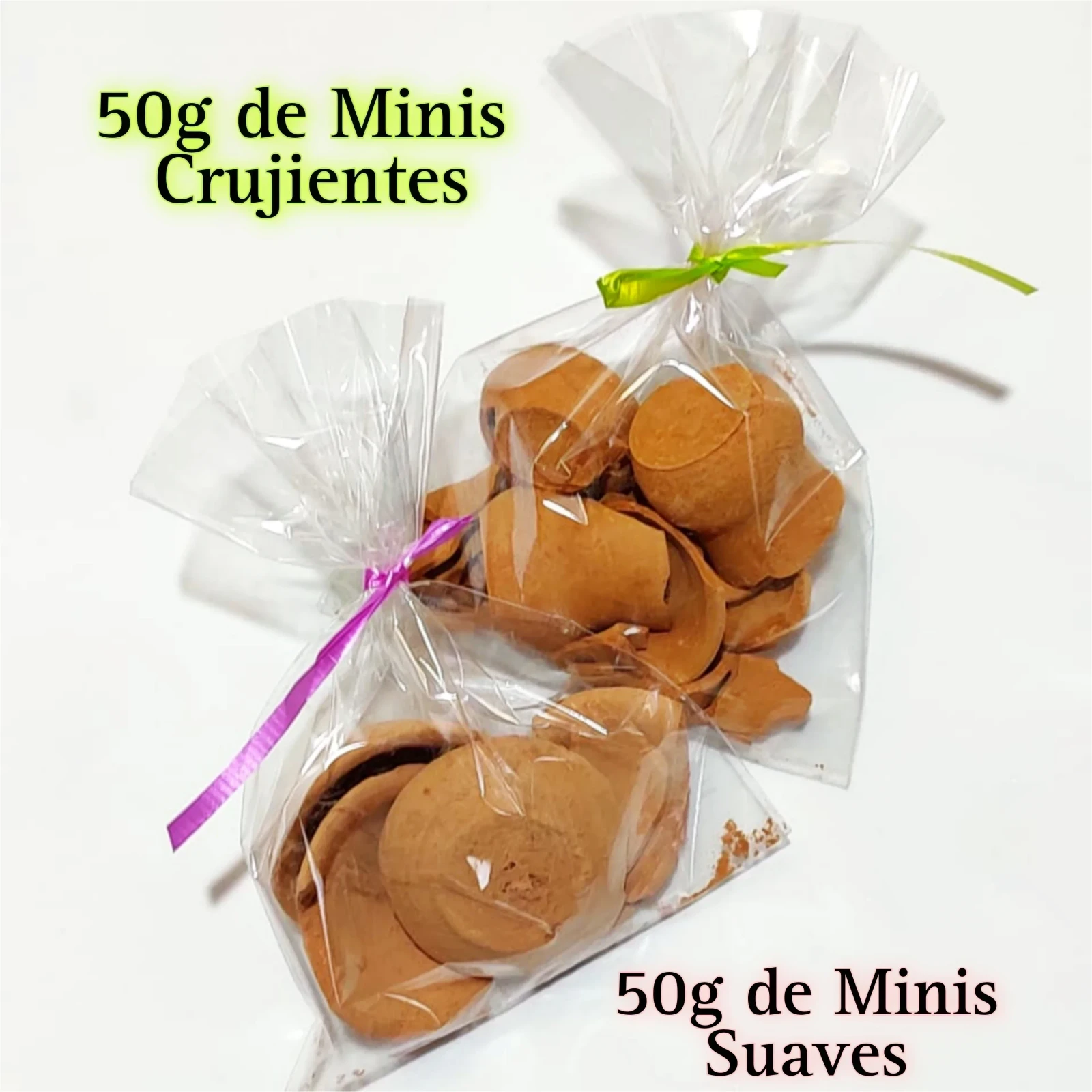 Minis Crujientes y Minis Suaves (50g y 50g)