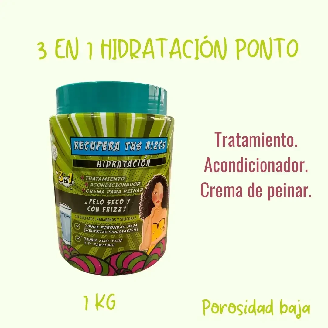 Tratamiento 3 en 1 hidratación