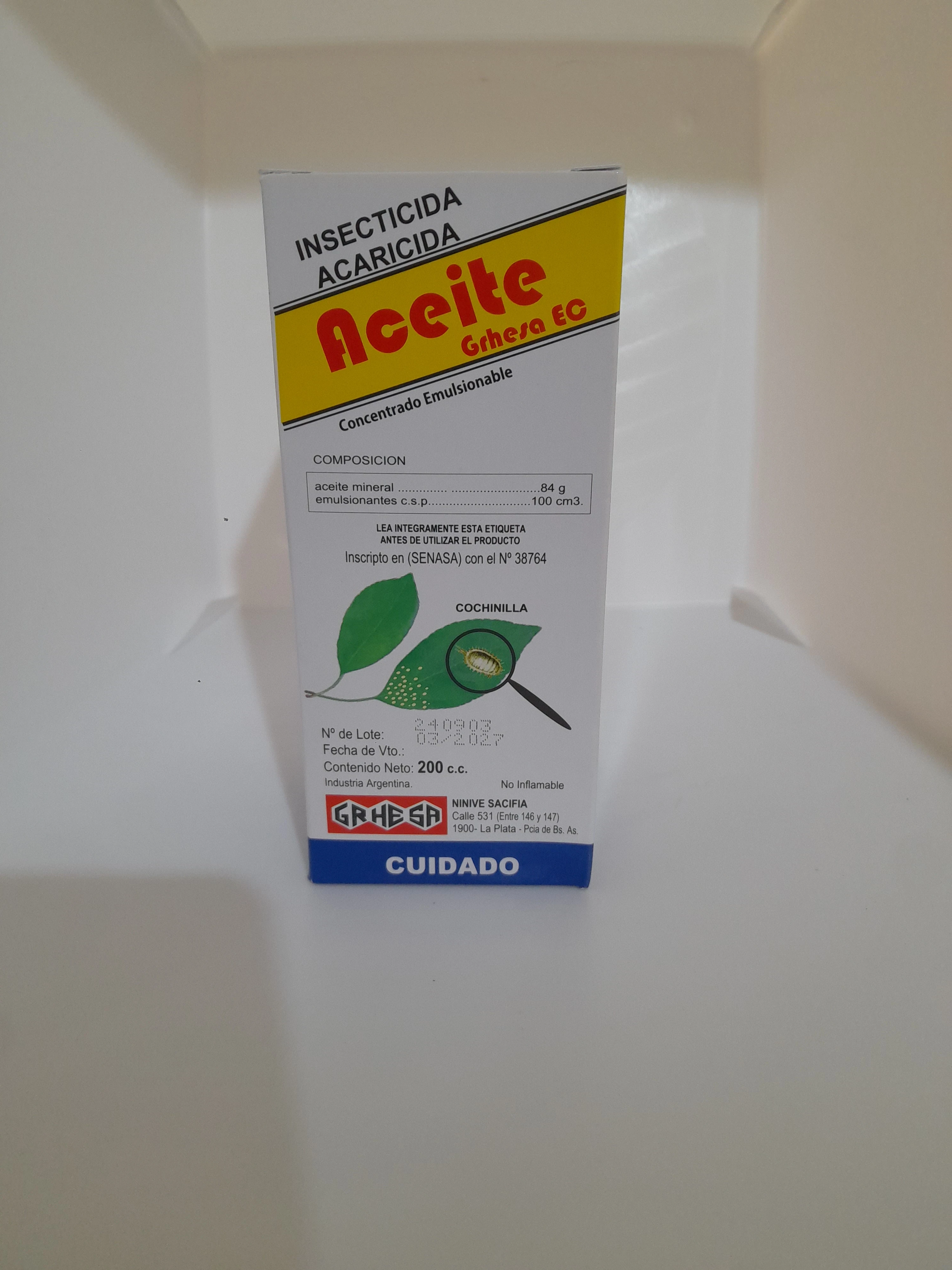 Aceite Grhesa