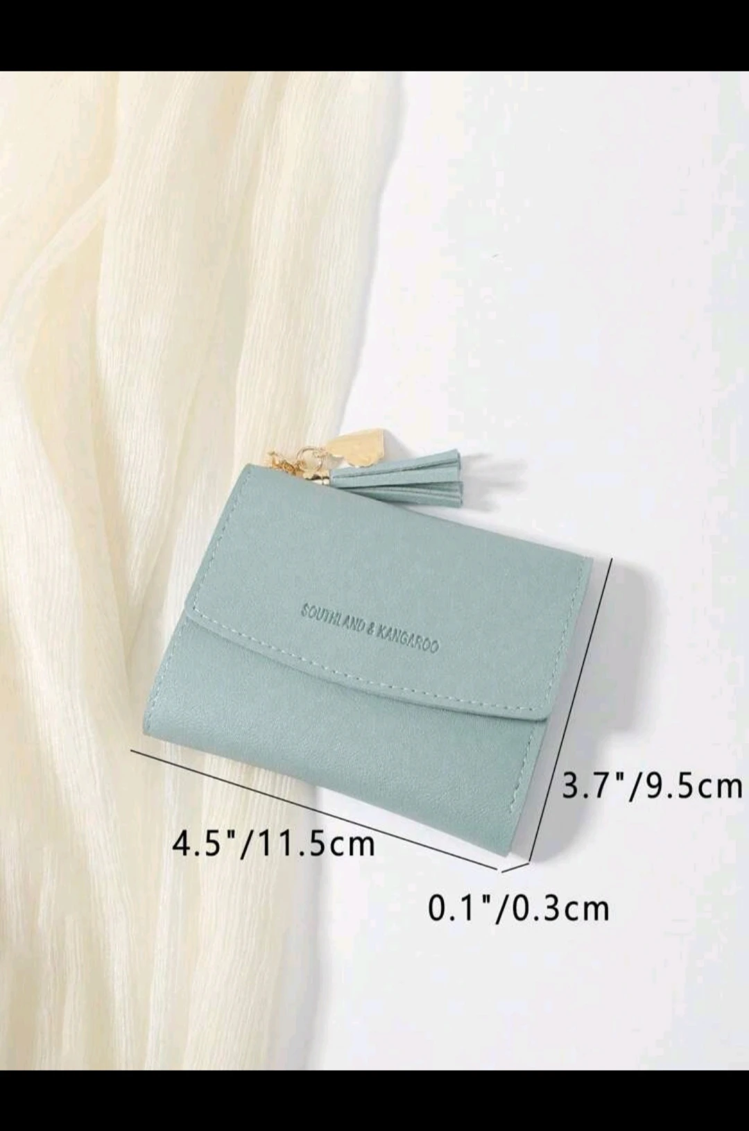 Monedero minimalista Southland Sky-Blue 4