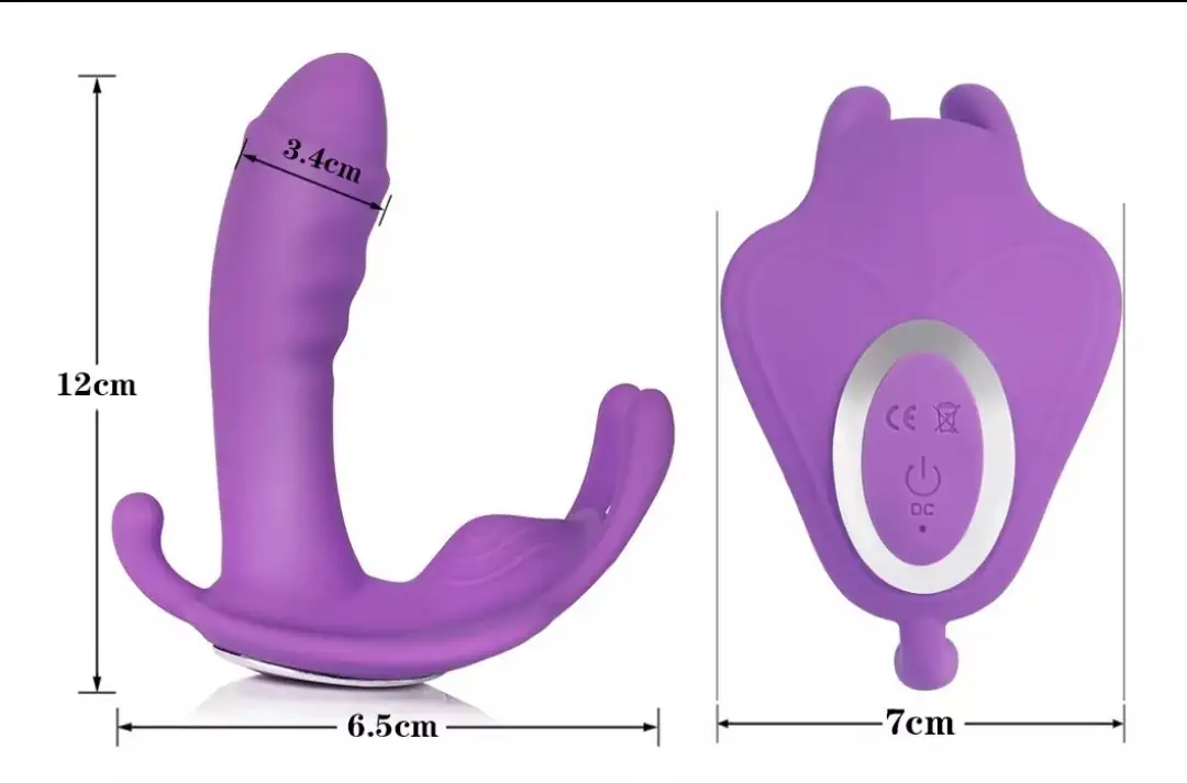 Vibrador mariposa punto g (ROSA) 2
