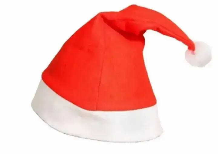 Gorro de paño papa noel 
