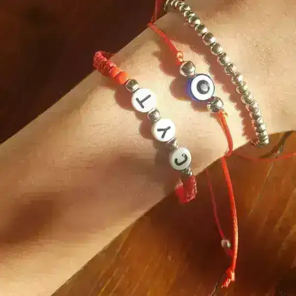 Pulsera 3 letras M25 2