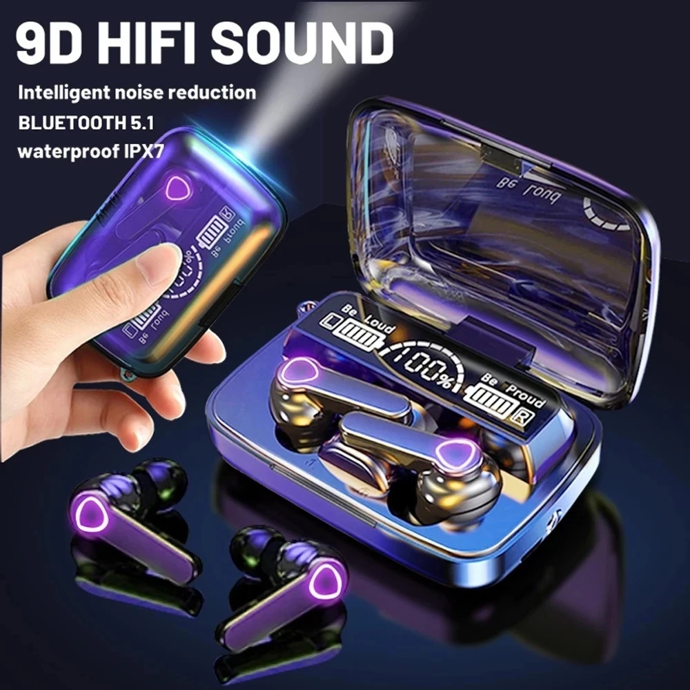 Auriculares Bluetooth M19 2