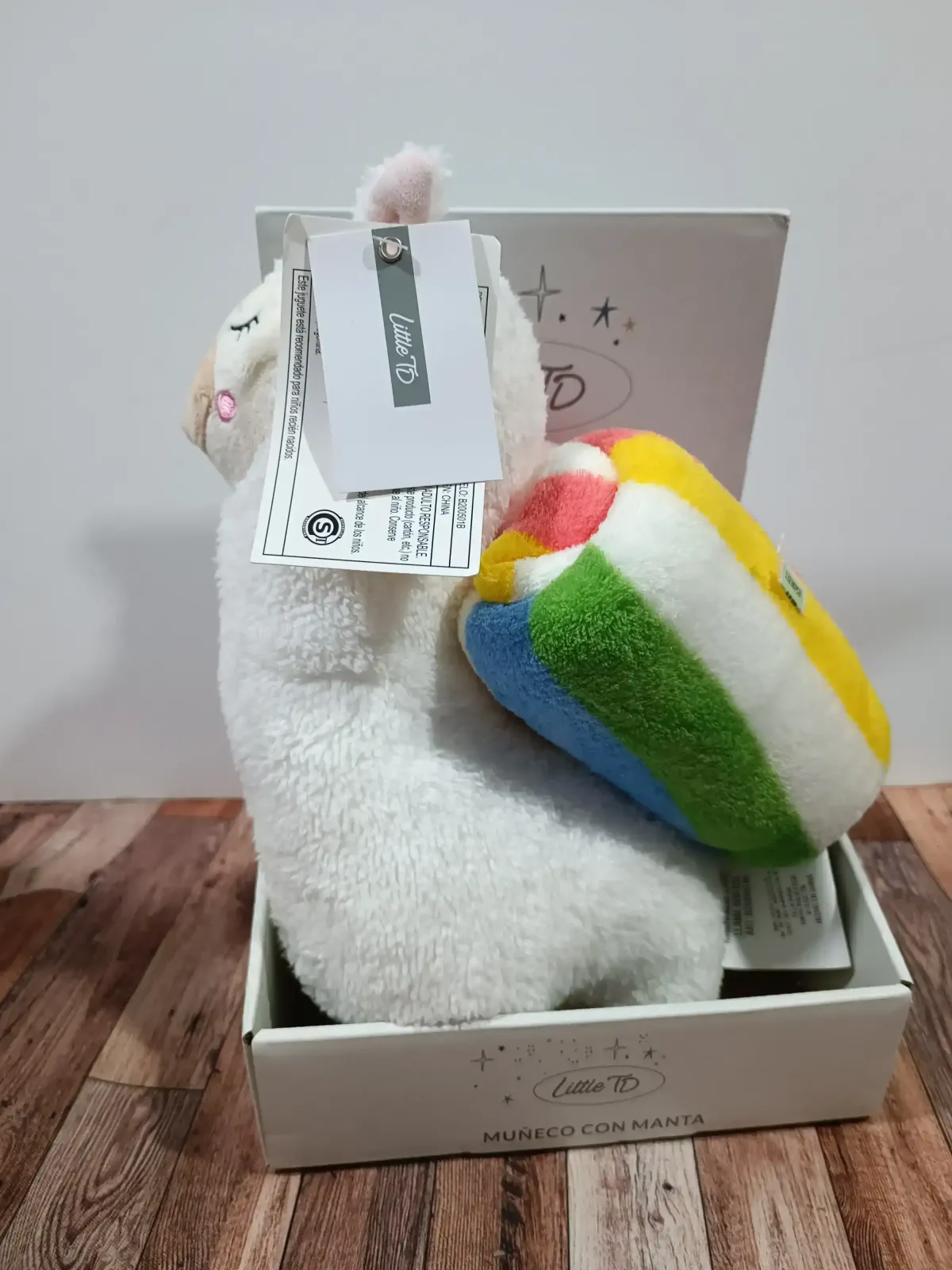 Peluche y manta 4