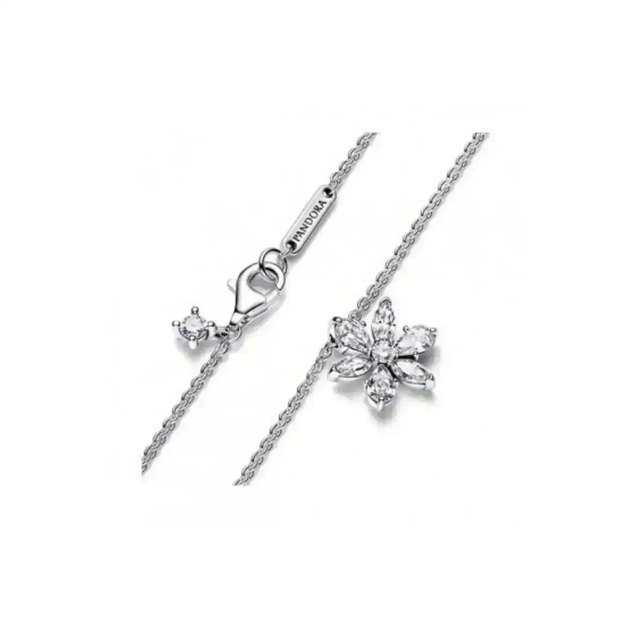 Collar Copo de Nieve Brillante  2