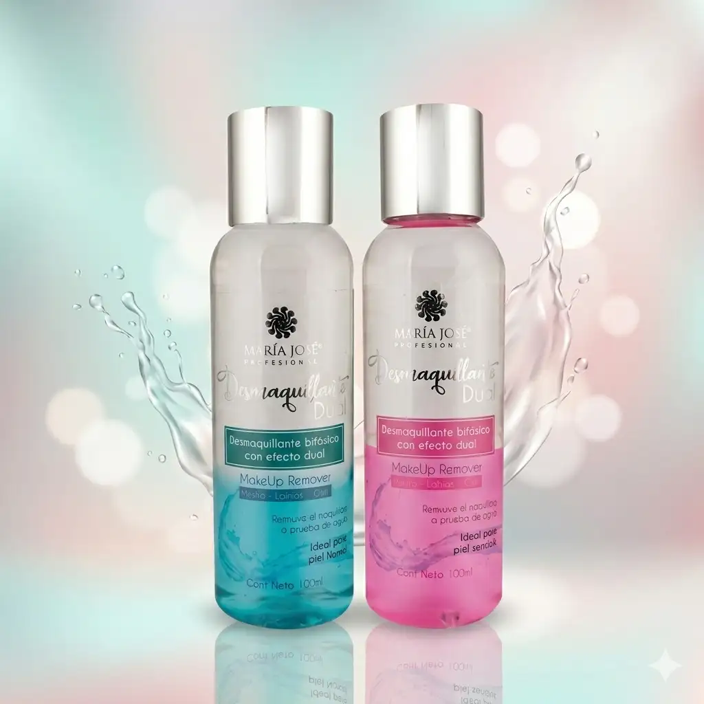 Desmaquillante 100ml Bifásico con Efecto Dual María José