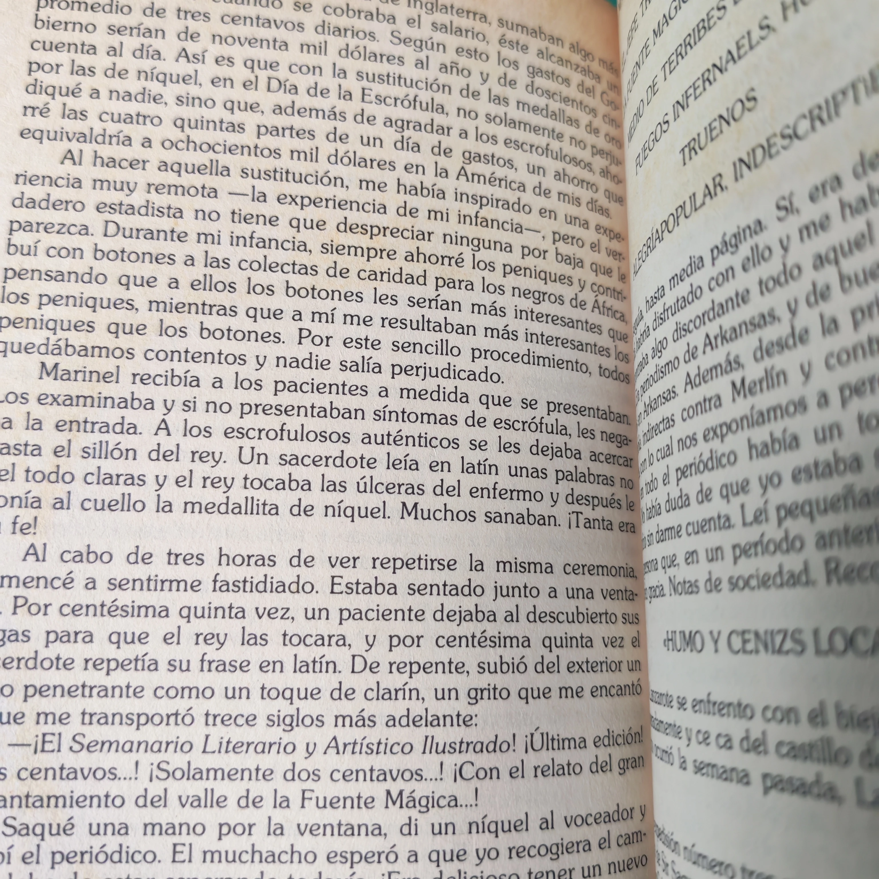 Un yanqui en la corte del rey Arturo, Mark Twain usado  3
