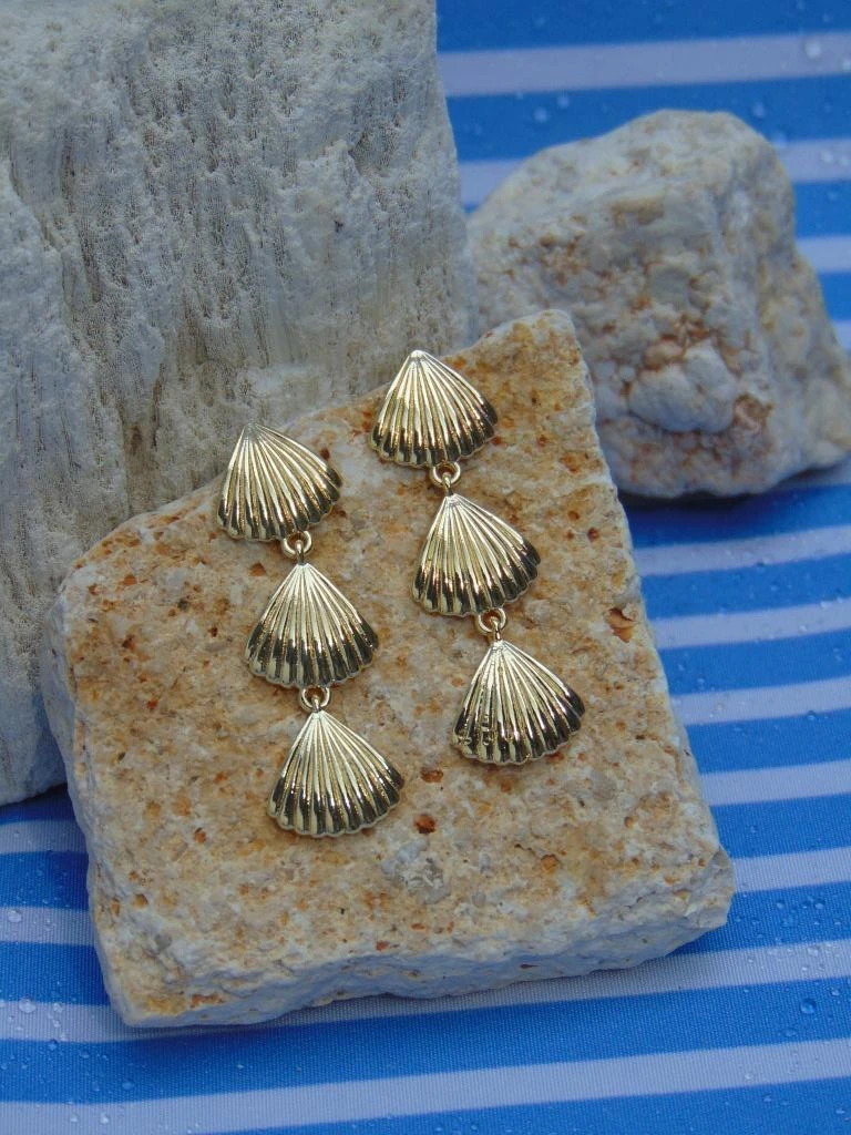 ARETE RODIO DOR LLUVIA CONCHAS 2