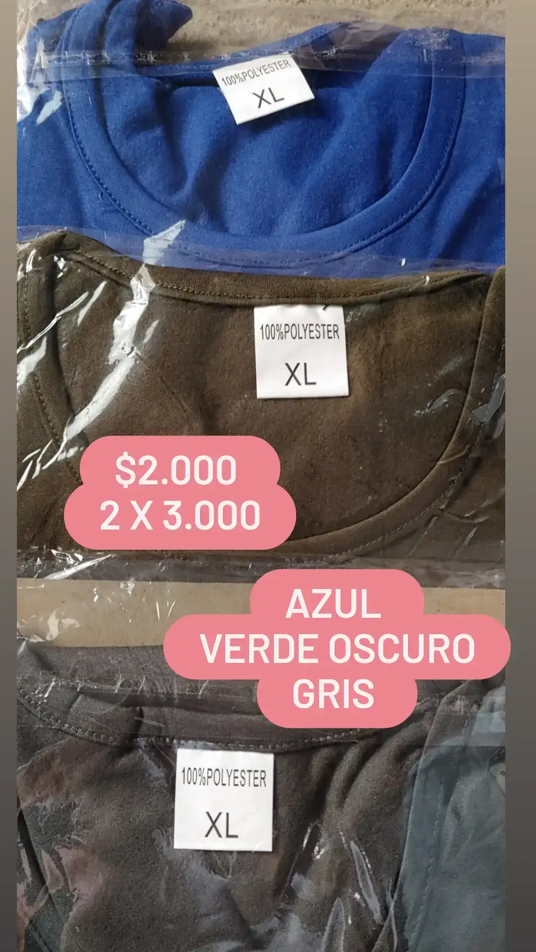 Camiseta Mujer XL