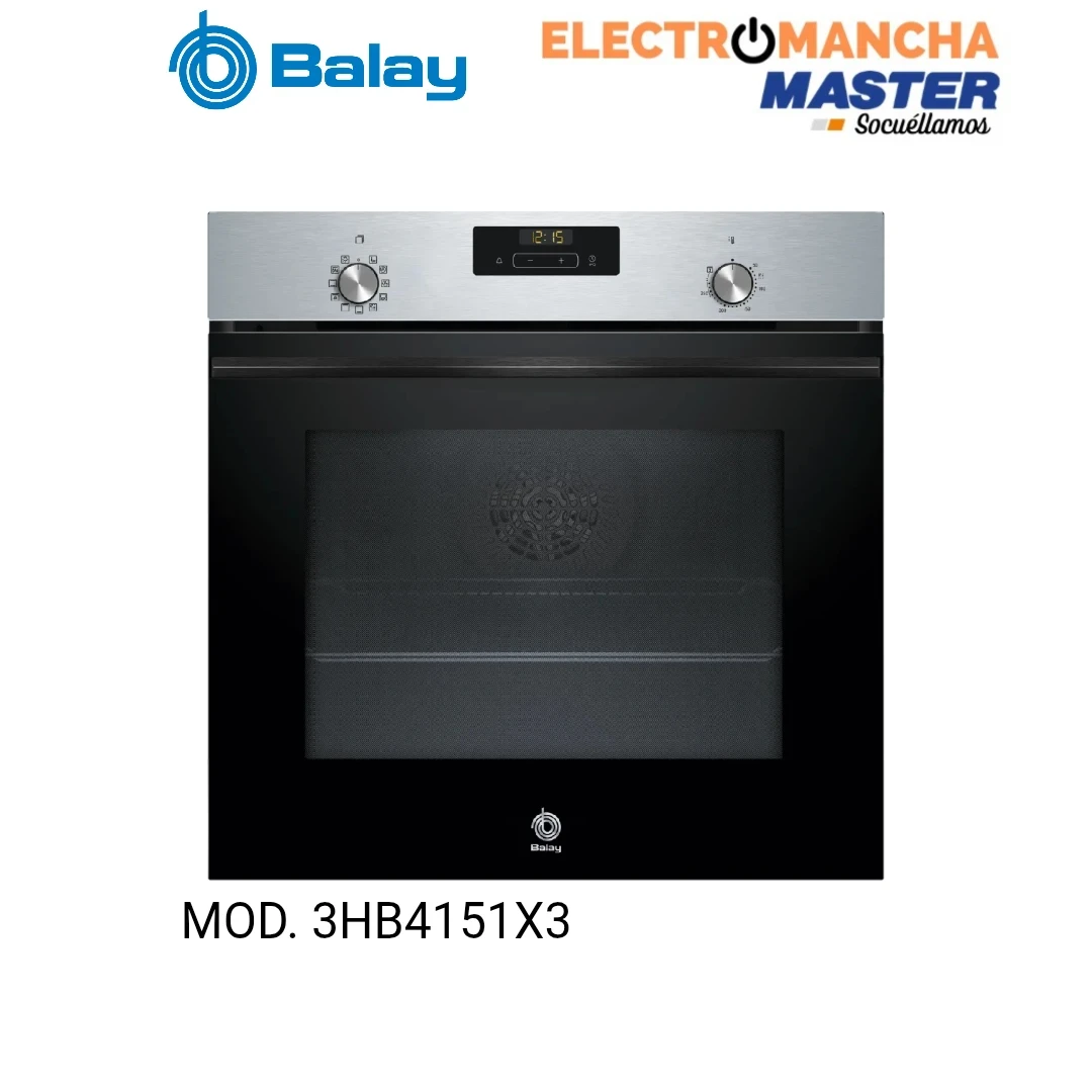 HORNO BALAY 3HB4151X3 MULTIF. INOX AIR FRY CLASE A+