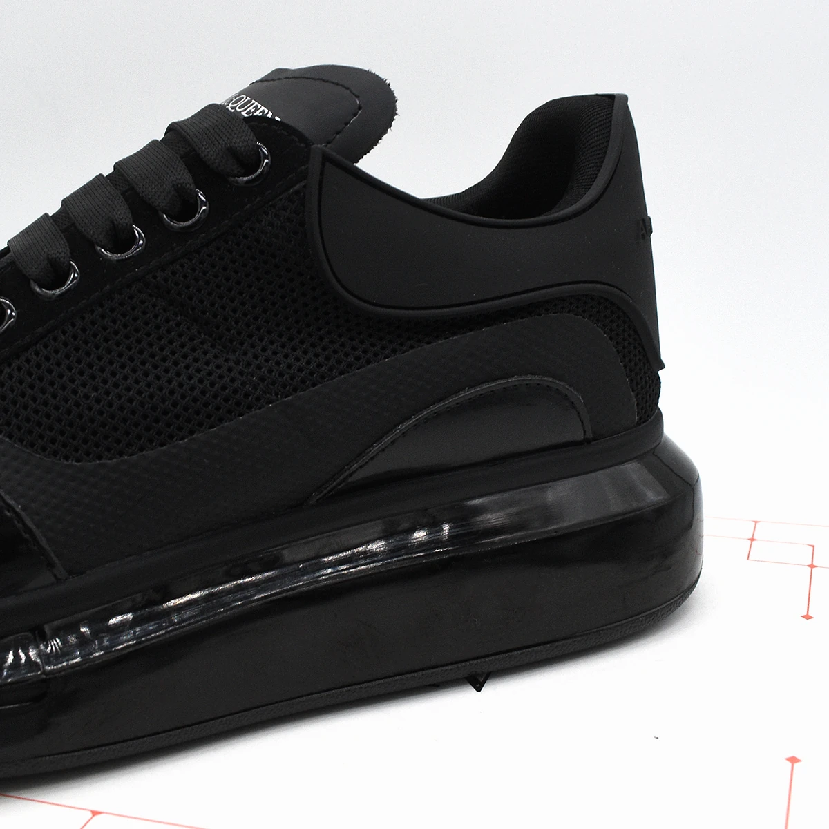 Alexander McQueen Oversized Sneaker 'Black' 5