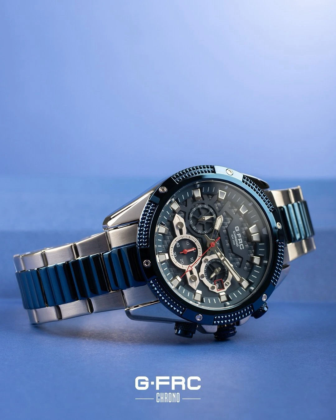 Reloj GeForce Gf8021 Cronógrafo Funciona  2