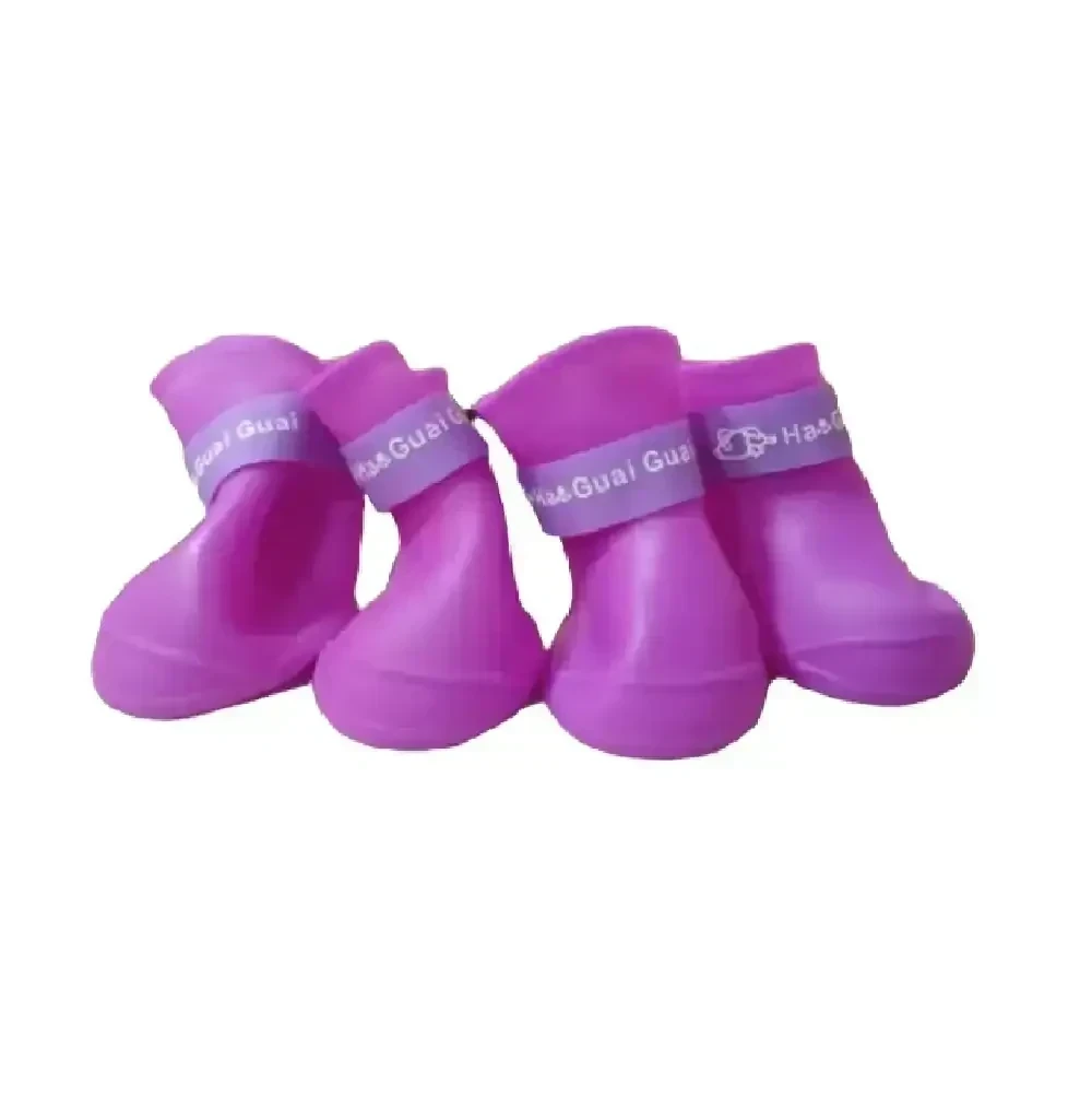 Zapatos de silicona morado 
