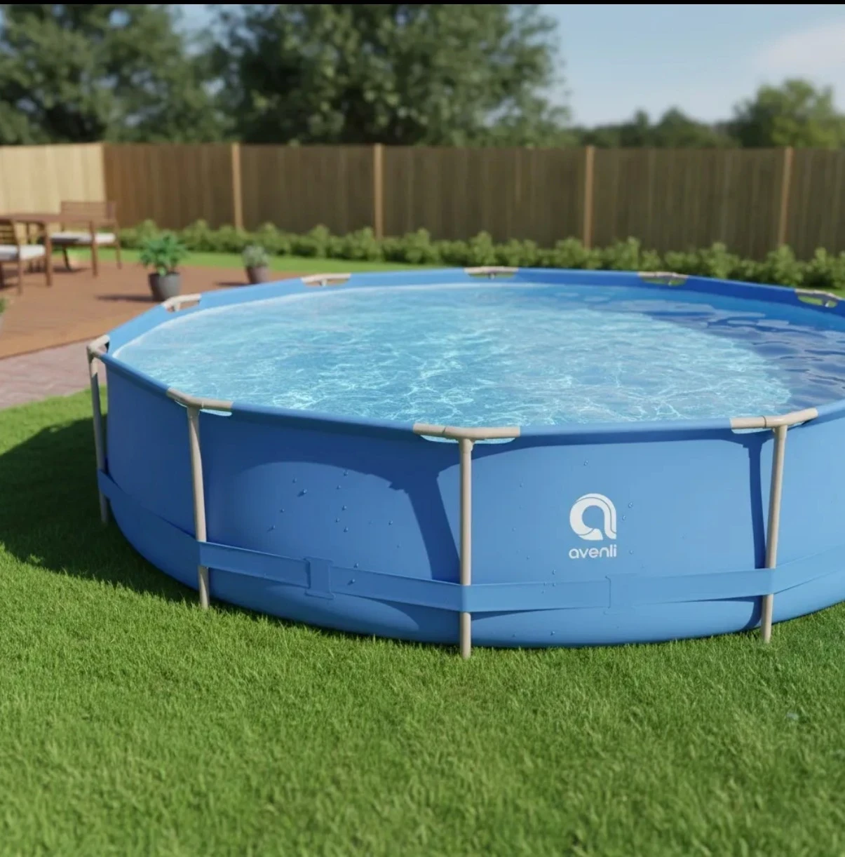 PILETA ESTRUCTURAL CIRCULAR AVENLI 4.2X84CM 9495LTS