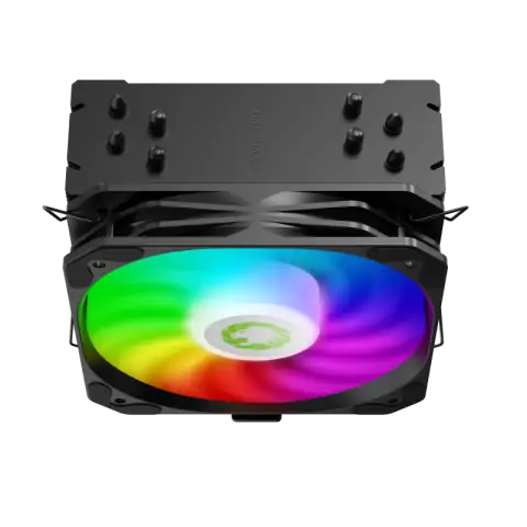 Cooler Disipador Sigma 540 ARGB BK PC   $45 ✅ nuevos sellados con garantía   Enfriador de aire para CPU GameMax Sigma 540 ARGB Black  4
