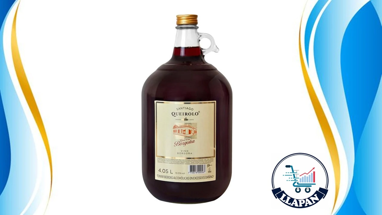 VINO SANTIAGO QUEIROLO BORGOÑA 4 LITROS