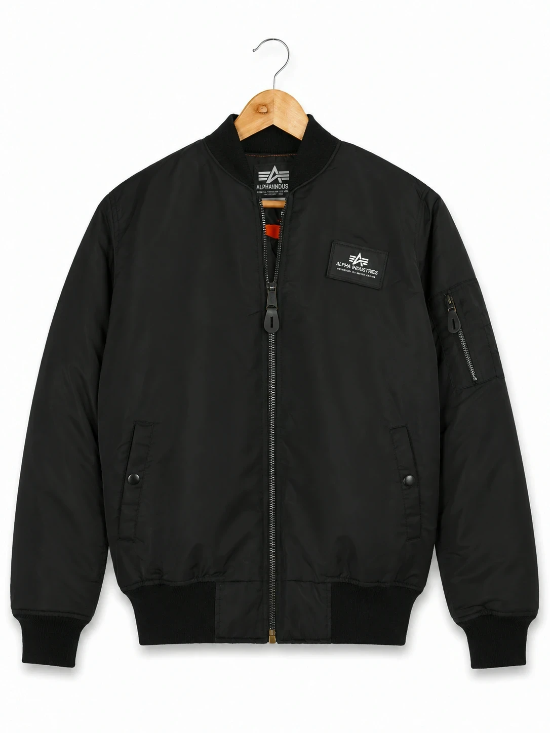 Bomber alpha negra Ma1 