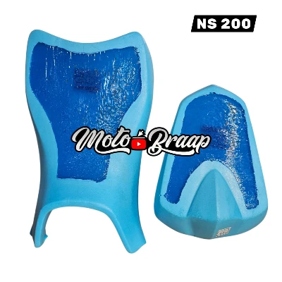 NS 200 Espuma Blue Gel delantera y trasera JC