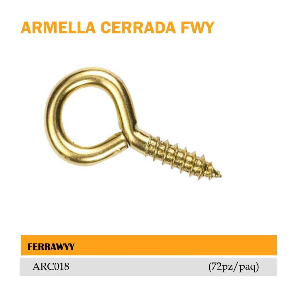 ARMELLA CERRADA FWY (72pz/paq) Nro. 18