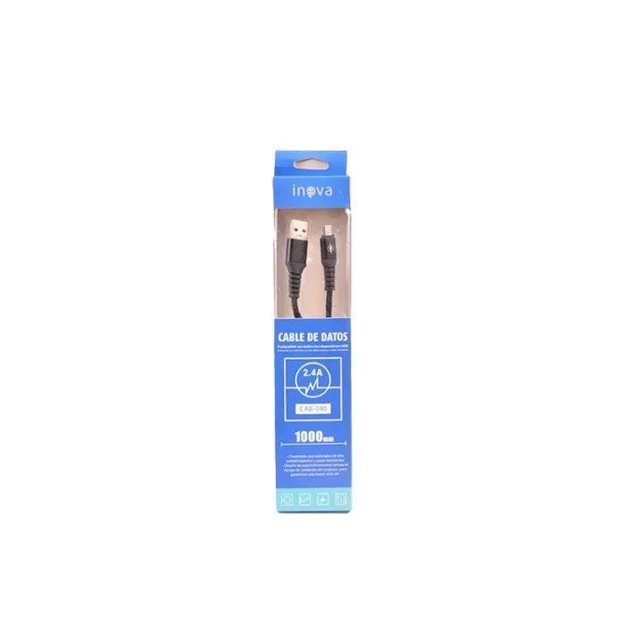 CABLE USB INOVA 2.4A V8