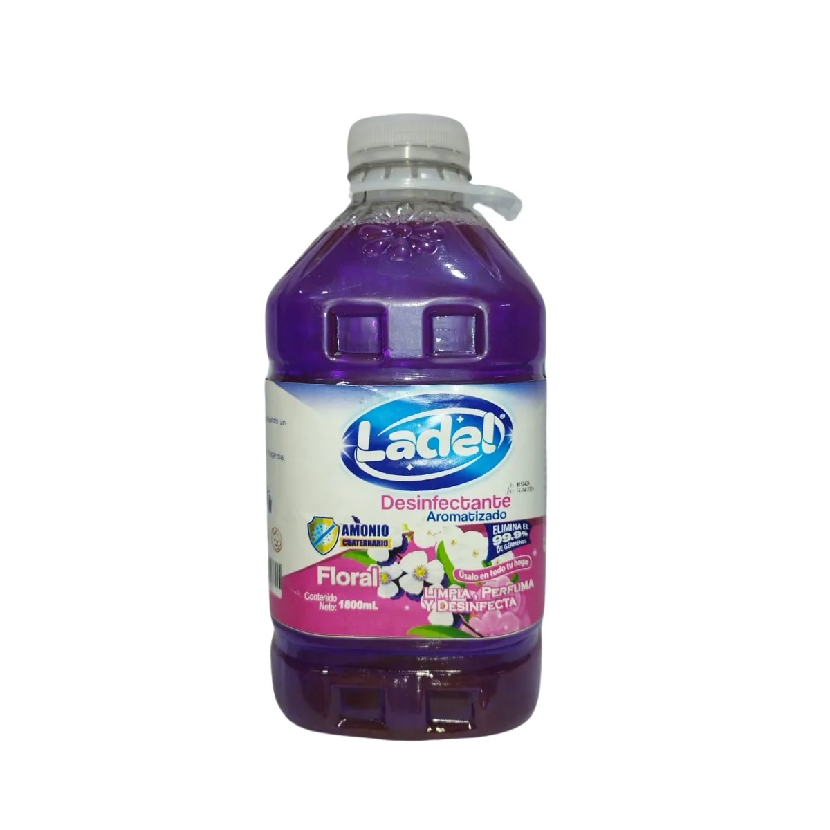 LADEL DESFINFECTANTE AROMATIZADO FLORAL 1800 ML