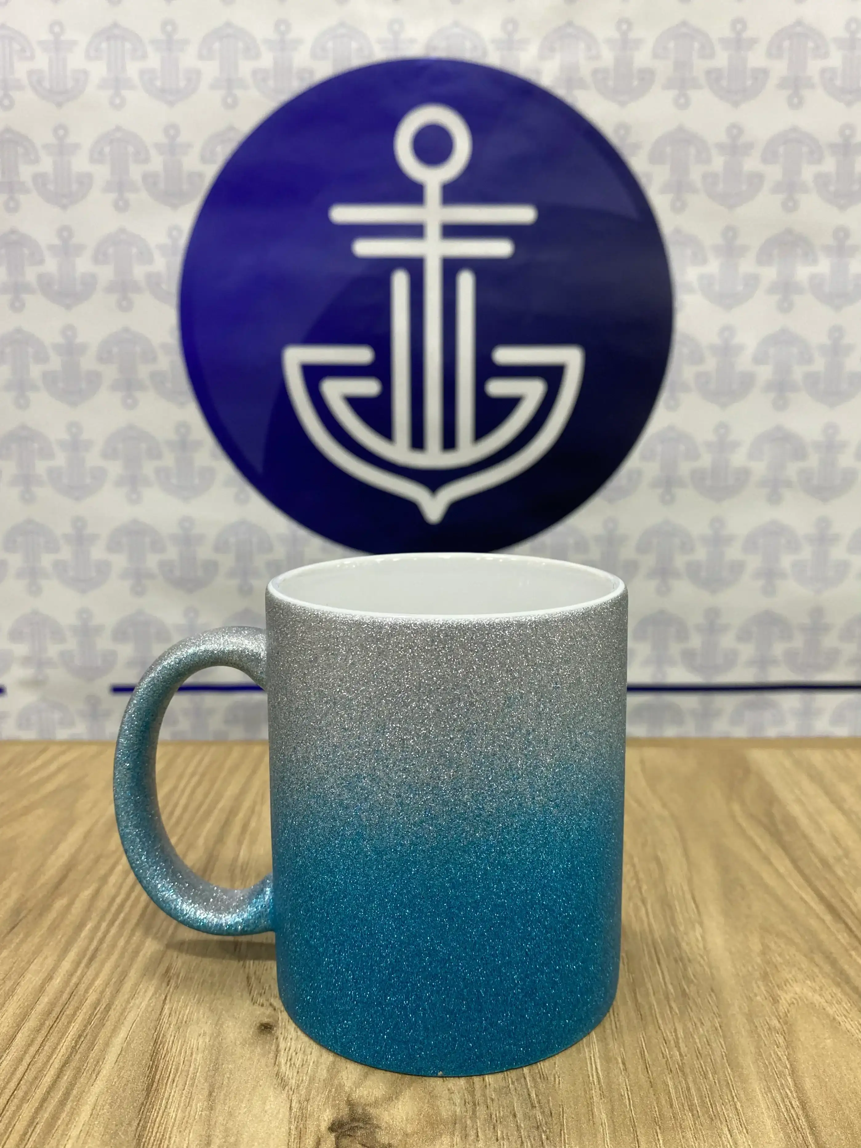 MUG ESCARCHADO BICOLOR 11 ONZ