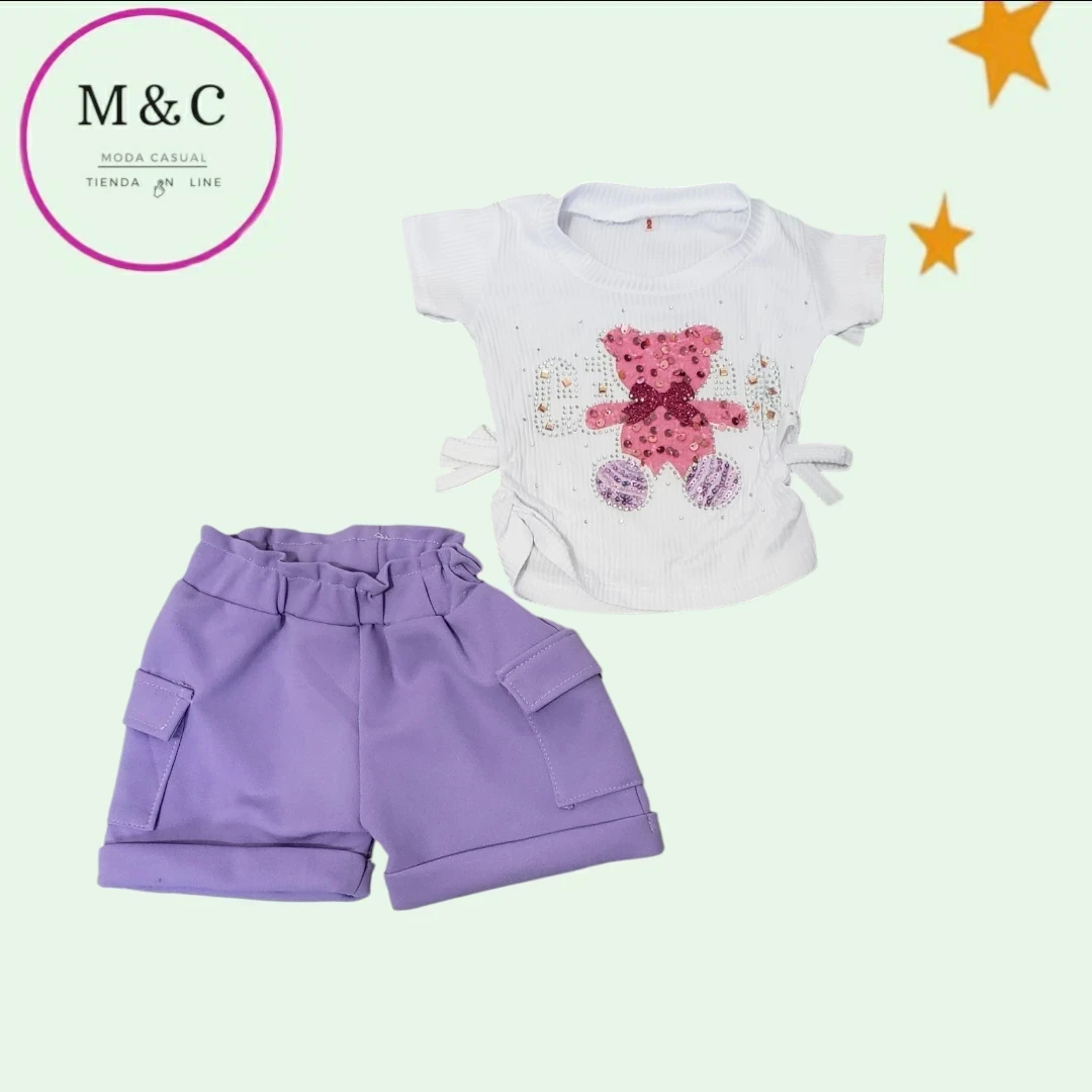 Conjunto T-M para bebé