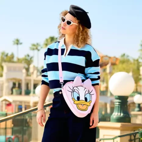 BOLSA DE LONA CON CARA GRANDE DE DAISY DUCK 4