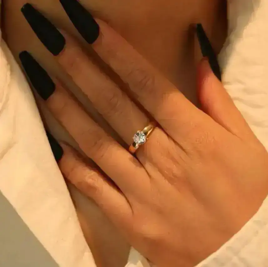Solitarie ring