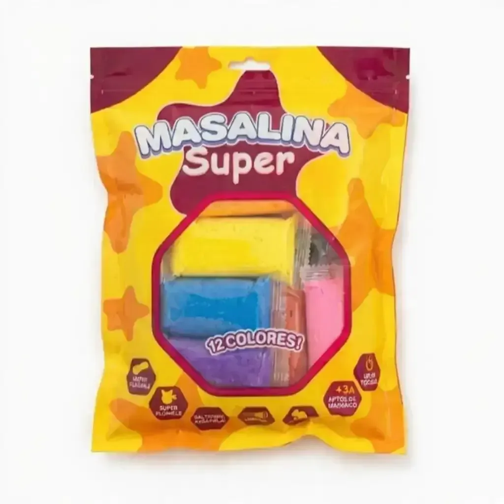 Masa moldeable para niños por 12 unidades surtidas 