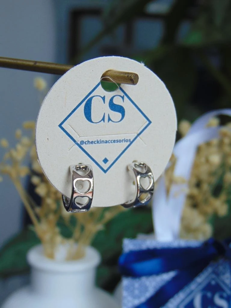 CANDONGA ACERO PLATE GRUESA SILUETA CORAZONES