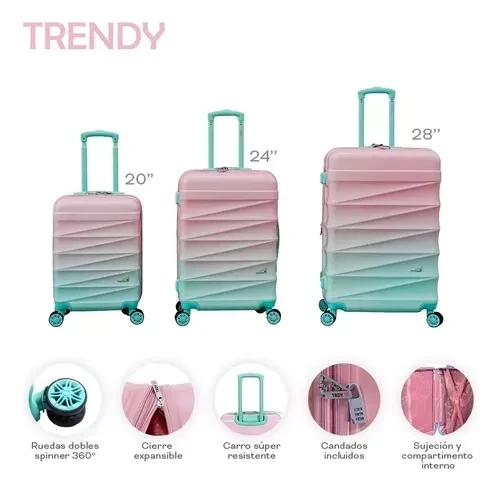 SET DE VALIJAS X3 16389