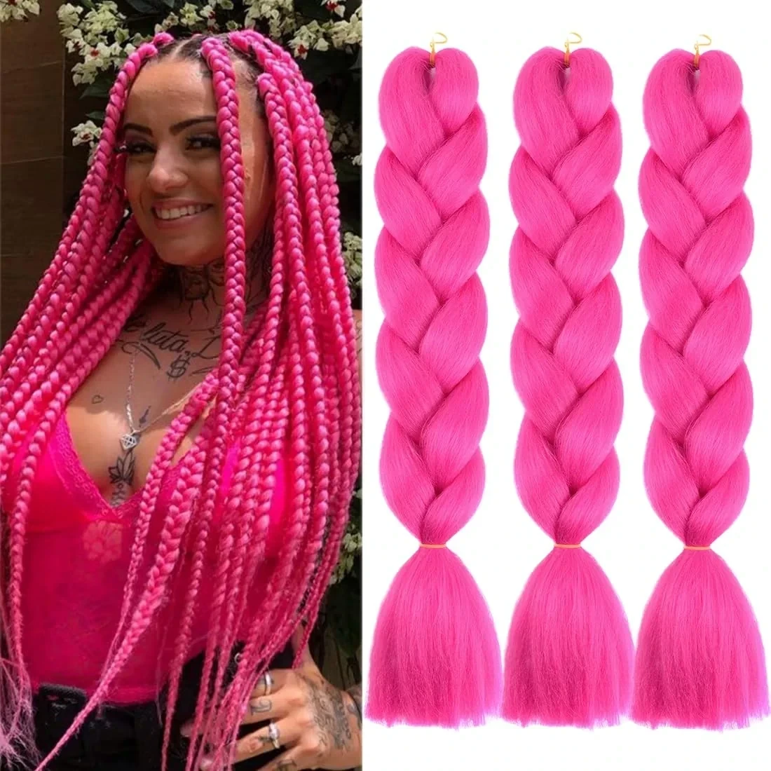 TRENZA AFRICANA EXTENSIÓN KANEKALON A18