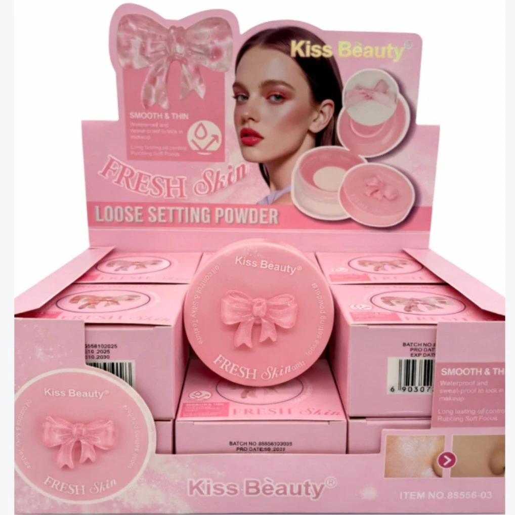Duo Polvo Banana + Polvo Traslúcido Kiss Beauty 3