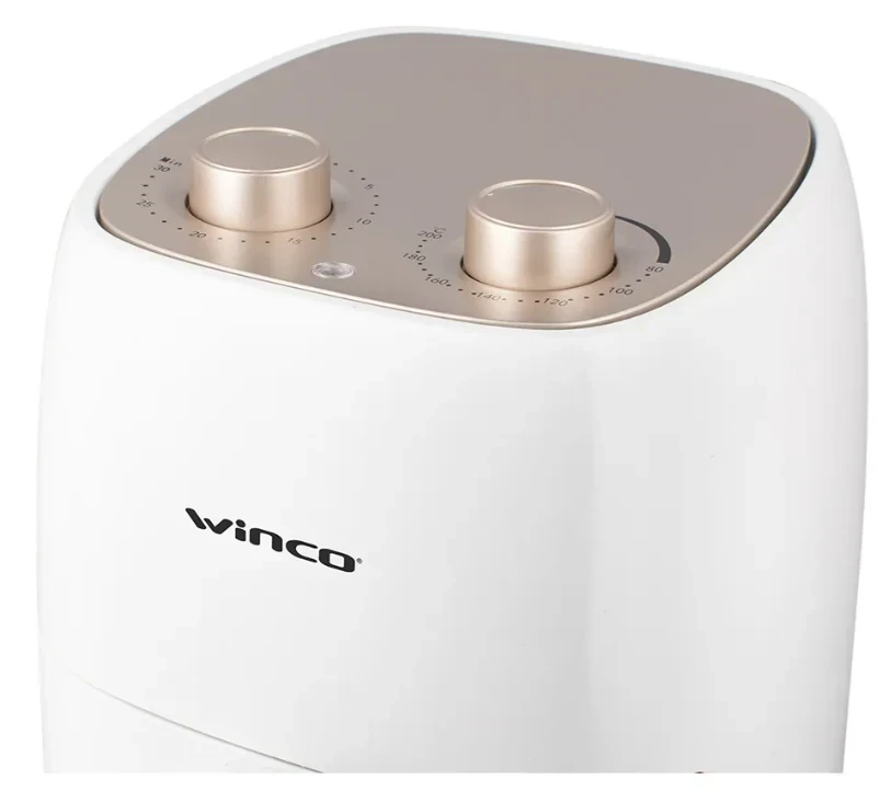 FREIDORA DE AIRE WINCO BLANCA 4.5LTS 2
